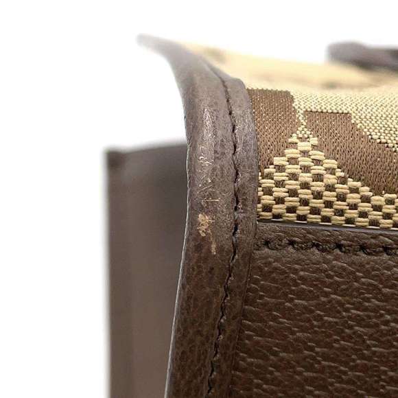 Gucci Tote Bag Jumbo GG Canvas Leather 678839 GUCCI 2way Shoulder Handbag - Picture 11 of 16